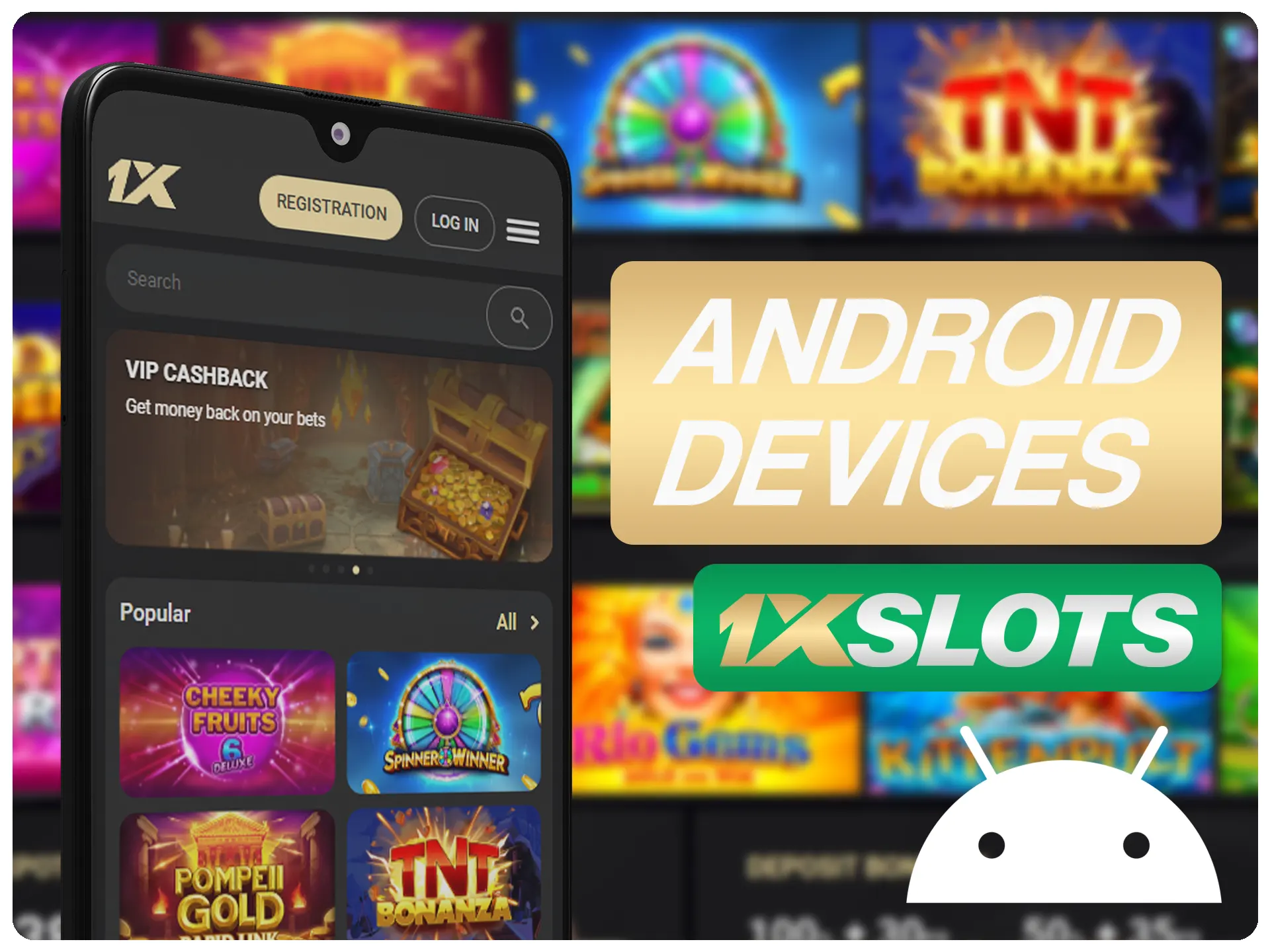 1xSlots App Descargar en Android y IOS